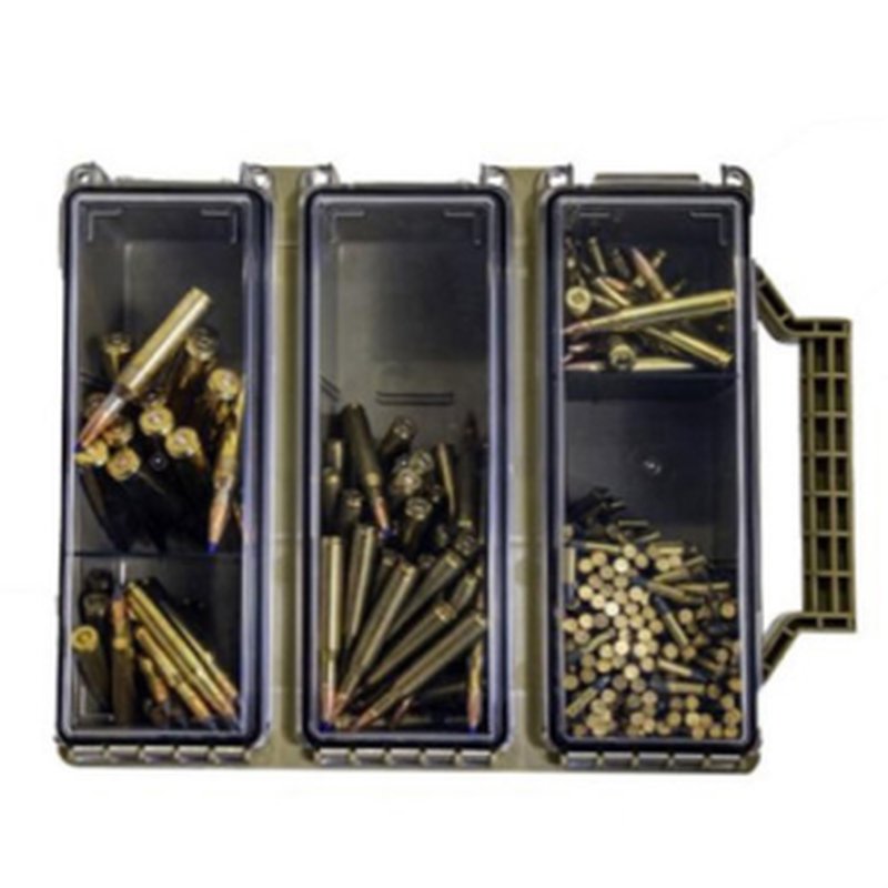 Berry's 33805 Tri-Can Triple Ammo Can Tan Plastic (3 Cans)