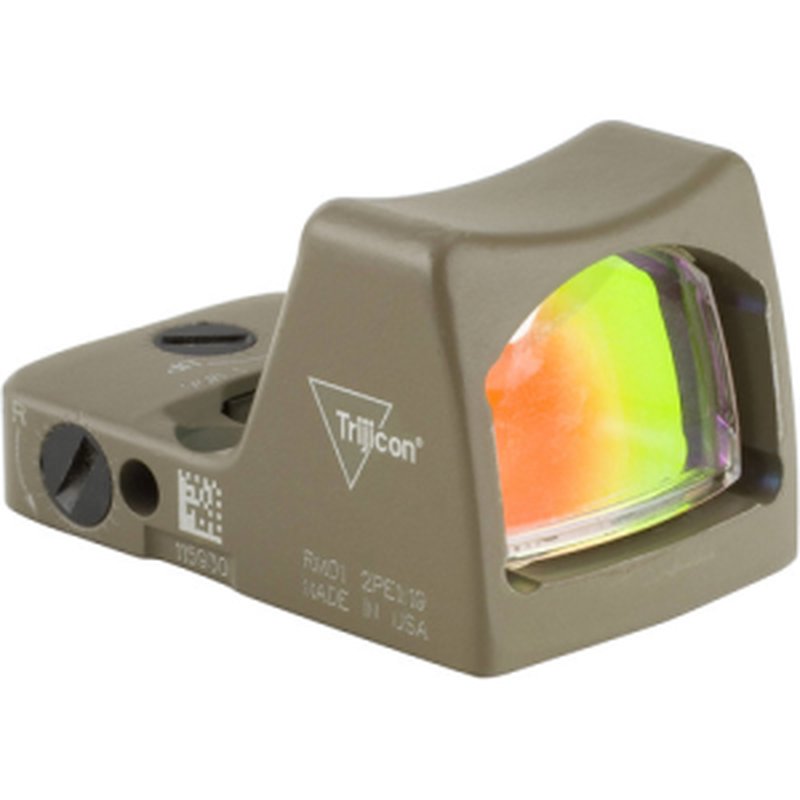 Trijicon RMR Type 2 3.25 MOA Reflex Red Dot Sight Flat Dark Earth Cerakote