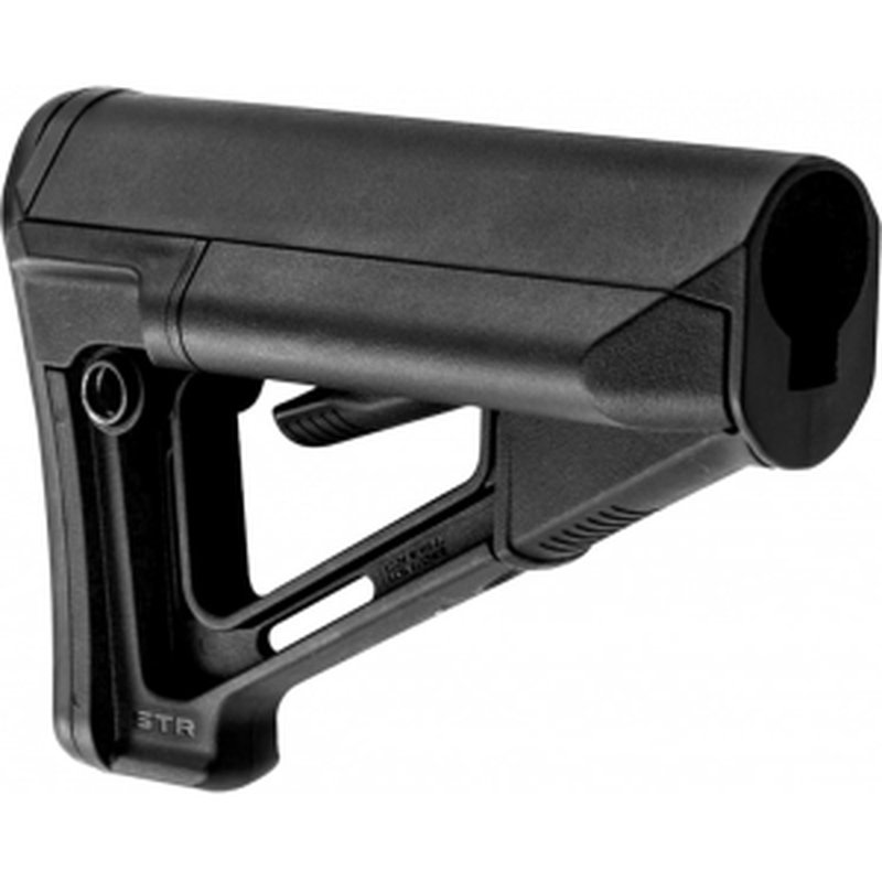 Magpul MAG470-BLK STR Carbine Stock Black Synthetic for AR-15, M16, M4 with Mil-Spec Tube