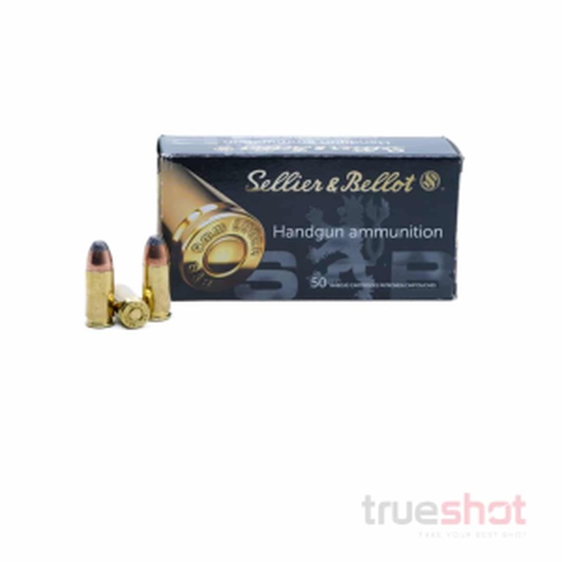 Sellier & Bellot 9mm SP 124 Grain Soft Point Ammunition