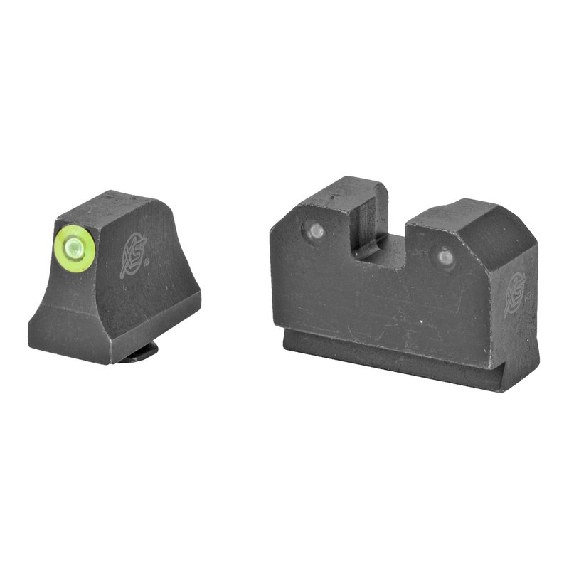 XS Sights R3D suppressor-height tritium night sights for Glock - GL-R021P-6G