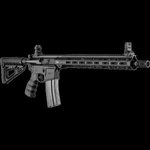 Gilboa G16556SAB AR-15 Rifle 16 inch 30+1 Black Teflon Adjustable Stock