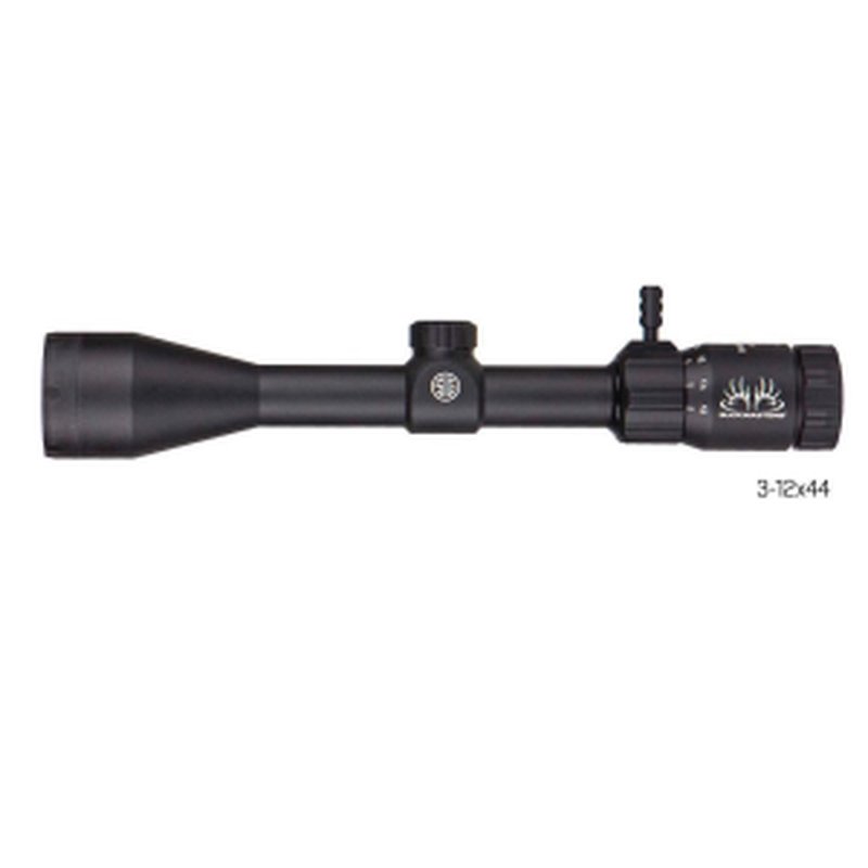 Sig Sauer Buckmasters Rifle Scope 3-12x44mm 1 SFP BDC Reticle Black