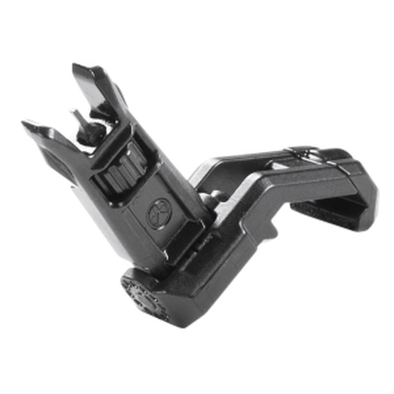 Magpul MBUS Pro Offset Front Sight AR Platform Black Melonite QPQ Folding Steel