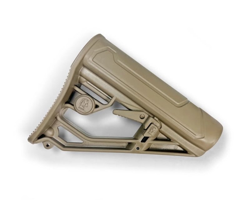 Adaptive Tactical EX Performance Adjustable AR Rifle Stock Lite Mil Spec Flat Dark Earth
