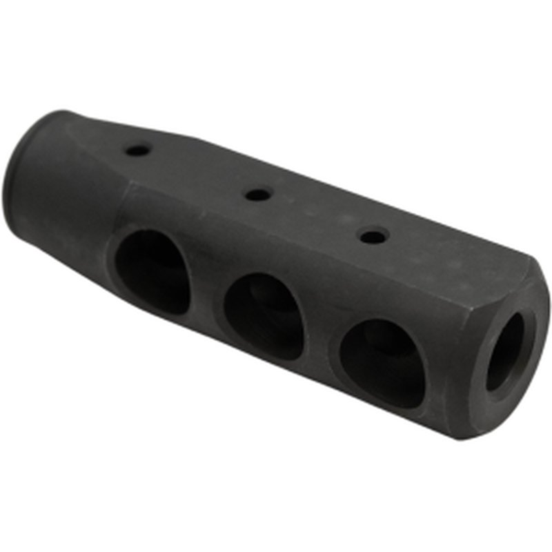 AR-STONER AR-15 Muzzle Brake 1/2-28 Thread 9mm Steel Matte Finish