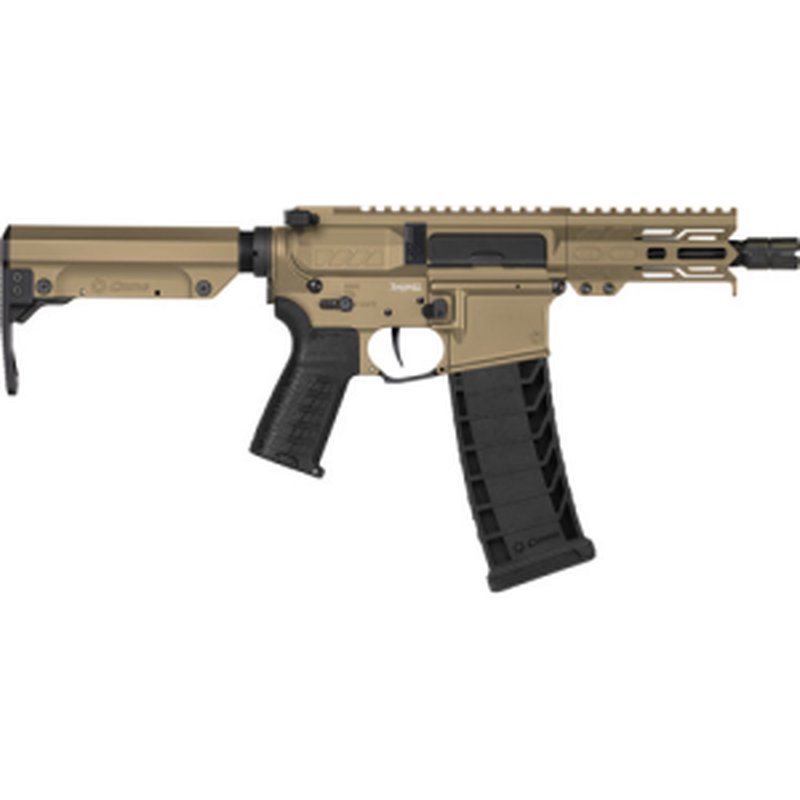 CMMG Mk4 Banshee 9mm 5-Inch Barrel AR-15 Pistol Coyote Tan