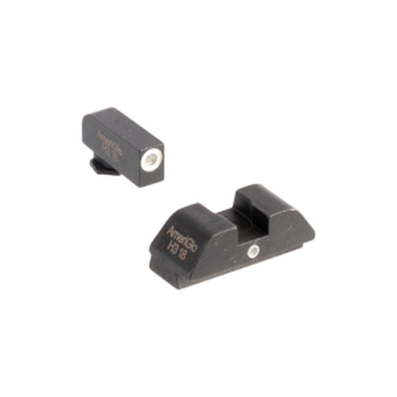 AmeriGlo GL-105 Glock 42/43 I-Dot Green Tritium Night Sight Set
