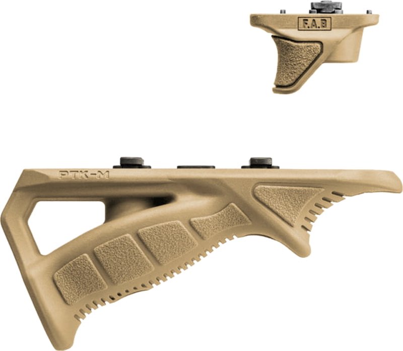 FAB Defense Rubberized M-LOK Compatible Ergonomic Pointing Grip Combo Pack