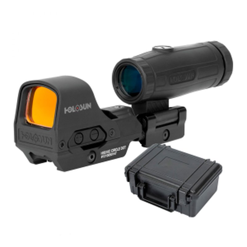 Holosun HS510C Reflex Sight with HM3X Magnifier Combo