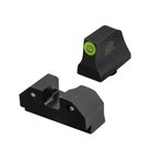 XS Sights R3D Night Sights Green for Glock Suppressor/RMR Height