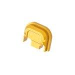 Tyrant CNC Glock Gen 1-4 Slide Cover Plate Chevron Gold Aluminum