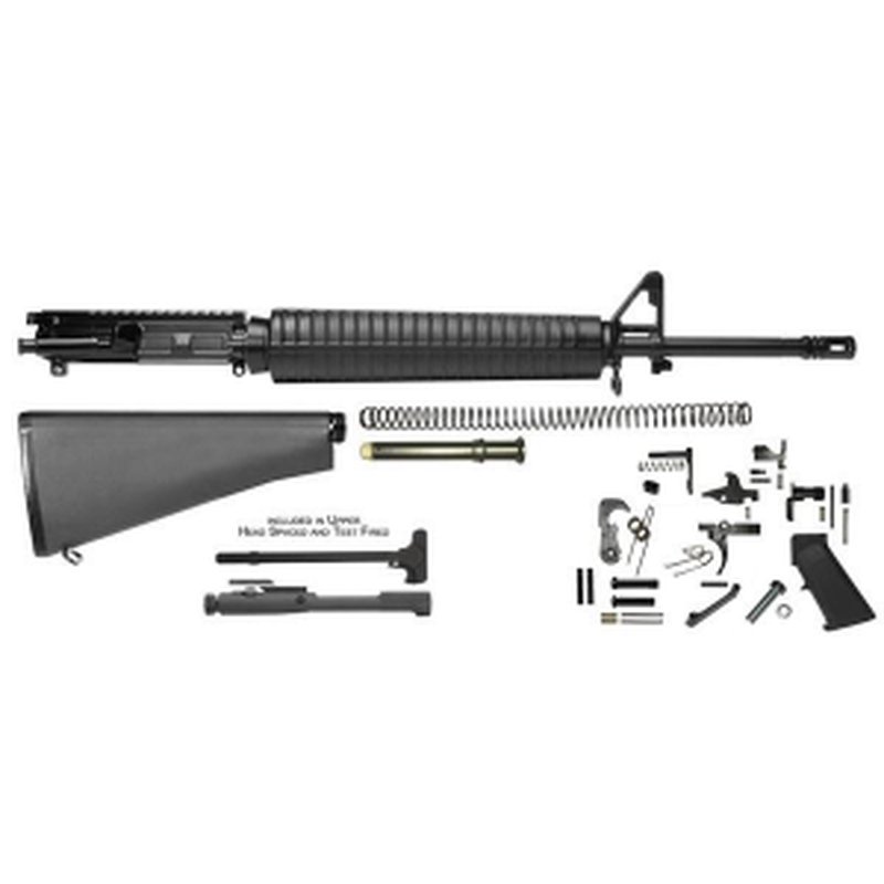 Del-Ton AR-15 Heavy Rifle Kit 20 Inch Barrel 1:9 Twist
