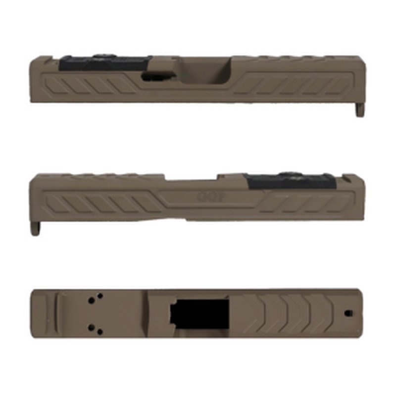Grey Ghost Precision GGP-19 Stripped Slide Ver 6 FDE for Glock 19 Gen 5
