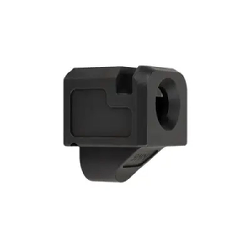 Zaffiri Precision Blowhole Compensator 9mm Fits Glock 17/19 Nitride Black