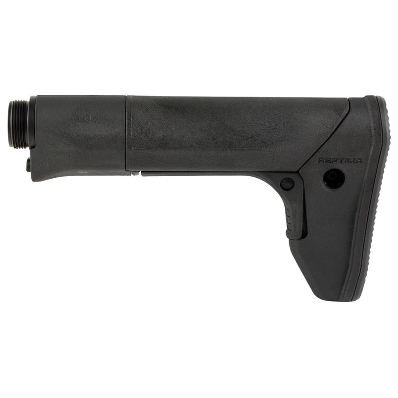 Reptilia RECC-E Carbine Stock A5 SR25 Length Black Lightweight Modular