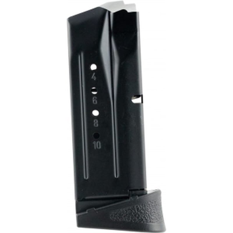 Smith & Wesson 194630000 OEM Replacement S&W M&P Compact 9mm Luger 10rd Blued, Finger Rest