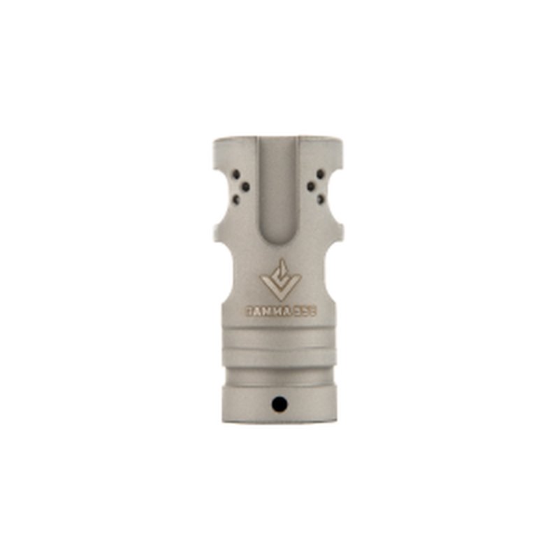 VG6 Precision Gamma 556 Gen 2 Bead Blasted Stainless Muzzle Device