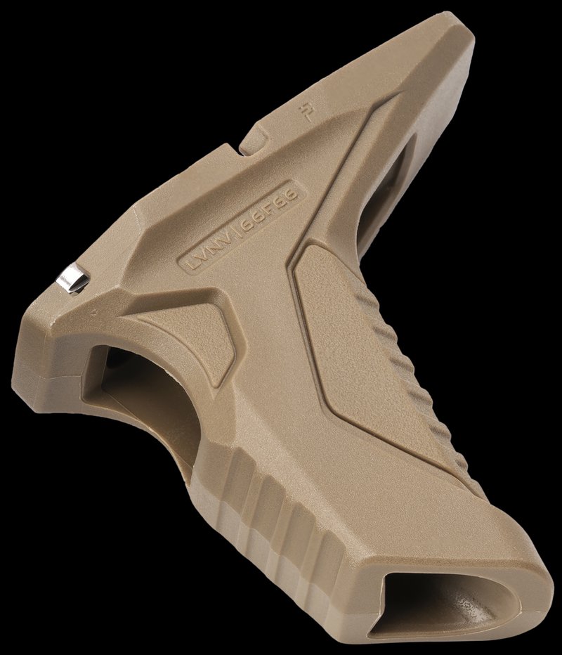Strike Industries Angled Hand Stop with Cable Management LINK M-LOK/KeyMod Flat Dark Earth ARHSFGFDE