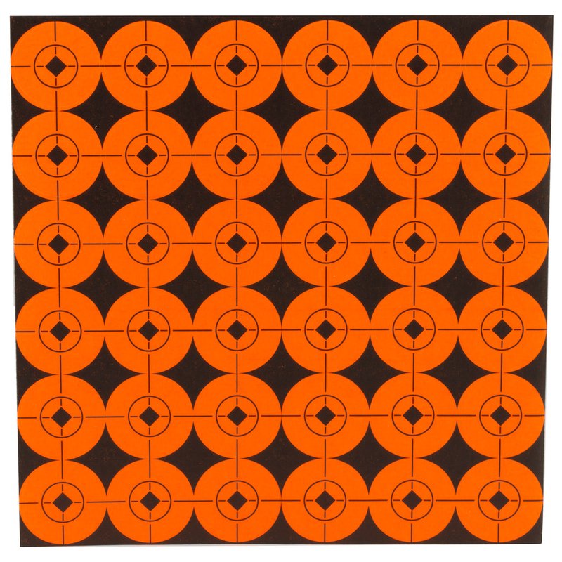 Birchwood Casey 1-Inch Self-Adhesive Target Spots Fluorescent Orange 360-Pack BC-33901
