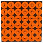 Birchwood Casey 1-Inch Self-Adhesive Target Spots Fluorescent Orange 360-Pack BC-33901