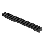 Talley PL0252766 Picatinny Base for Barrett Fieldcraft Long Action (Black Anodized)