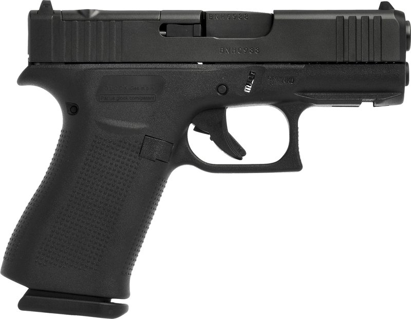 Glock G43X 9mm MOS Front Serrations Pistol w/10-Round Mag