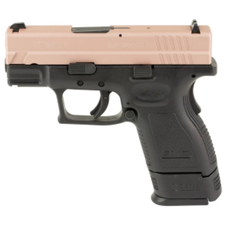 Springfield Armory XD9 Def 9mm Subcompact Pistol 3in Rose Gold Slide