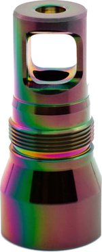 Rearden MFG Blyat Rainbow PVD muzzle brake 24x1.5 Black Rainbow PVD