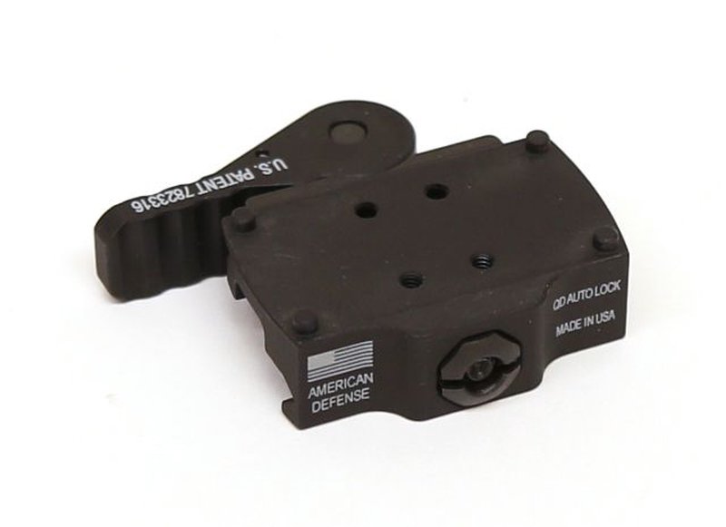 American Defense Manufacturing Aimpoint T1 Micro Mount 1 Piece Absolute Co-Witness