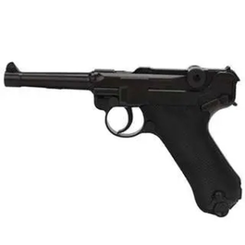 Umarex Legends P.08 CO2 BB Pistol 21rd Black Frame Black Polymer Grip
