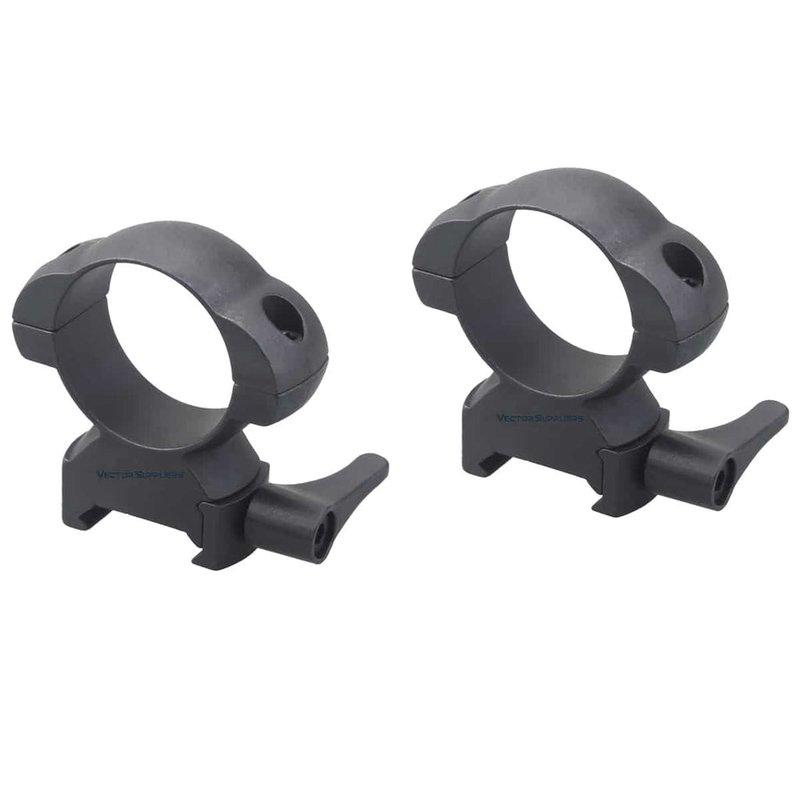 Vector Optics 30mm Steel High Profile Scope Mount Rings 21mm