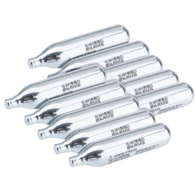 Swiss Arms 12-Gram CO2 Cartridges 100ct for Airguns and CO2-Powered Devices