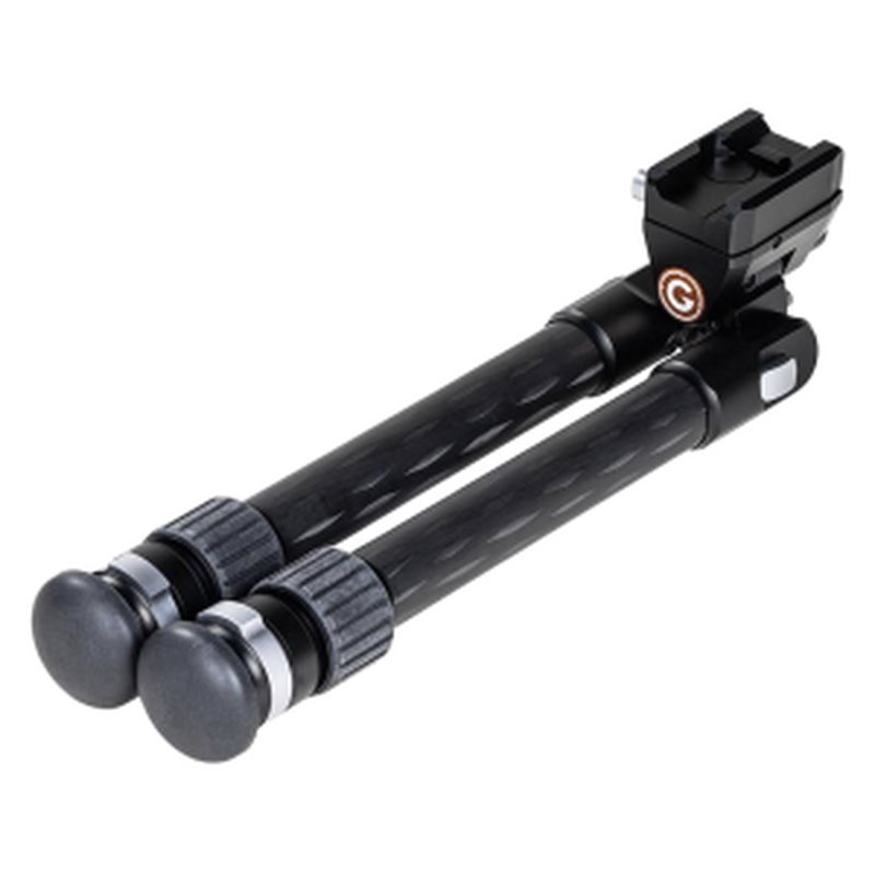 Gunwerks Elevate 2.0 Carbon Fiber Bipod Picatinny Mount 5-19 Inches Black