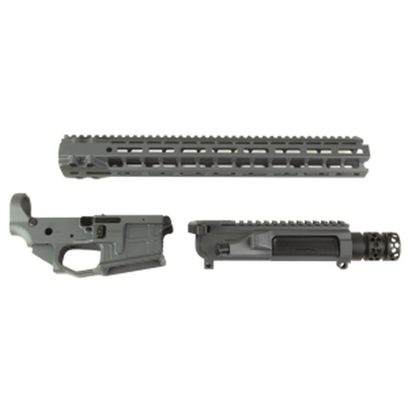 Radian AX556 Billet Upper/Lower Set 5.56 NATO Gray Ambidextrous AR-15