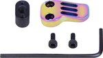 Guntec USA AR-15/AR .308 Extended Mag Catch Paddle Release Rainbow