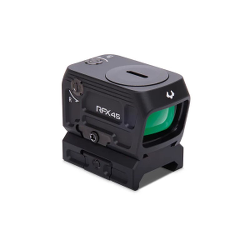 Viridian RFX45 Pro Closed Emitter Green Dot Reflex Sight ACRO Compatible INSTANT-ON Includes MOS and RMR Adapter Plates