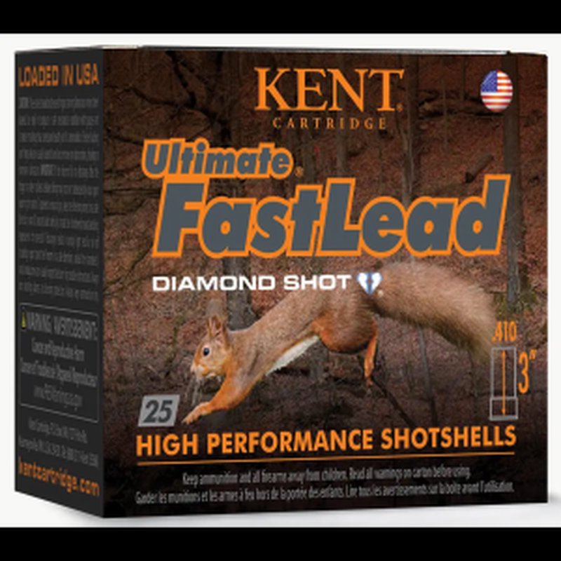Kent Cartridge Ultimate FastLead 410GA Shotshell 11/16oz #7.5