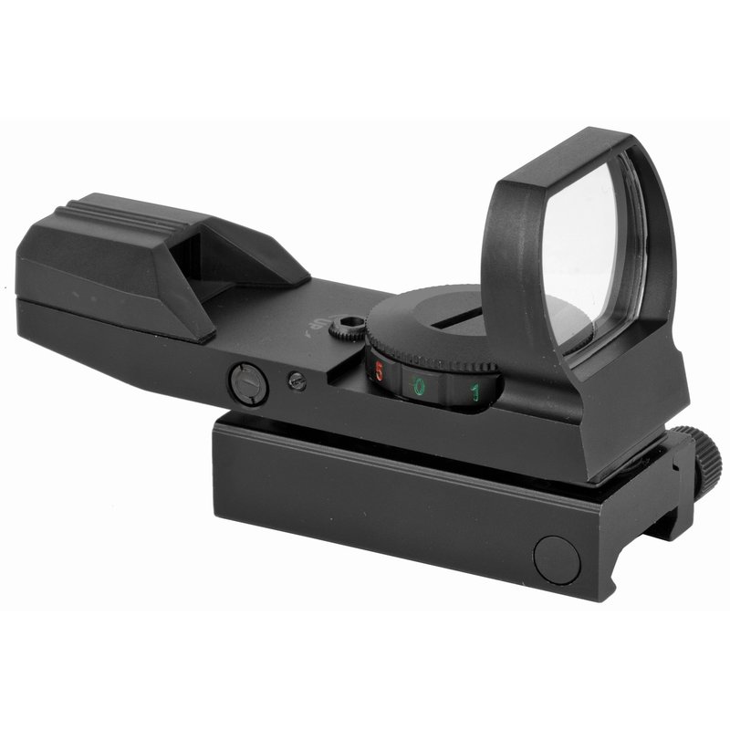 Truglo Dual Color Open Red Dot Sight 5 MOA Weaver Mount