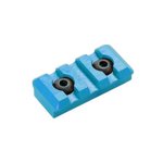 Timber Creek M-LOK 3 Slot Picatinny Rail Blue Finish