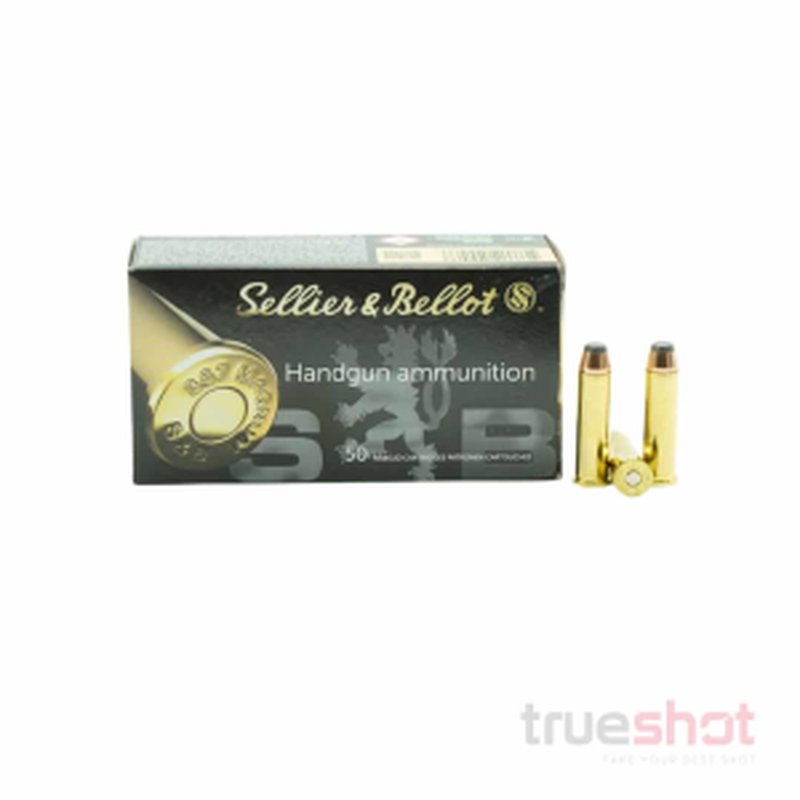 Sellier & Bellot 357 Magnum 158 Grain Soft Point Ammunition
