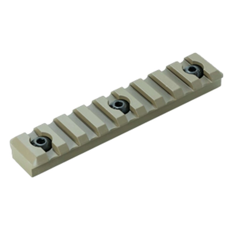 Timber Creek M9SPRFDE M-LOK 9 Slot Picatinny Rail FDE Aluminum AR Platform