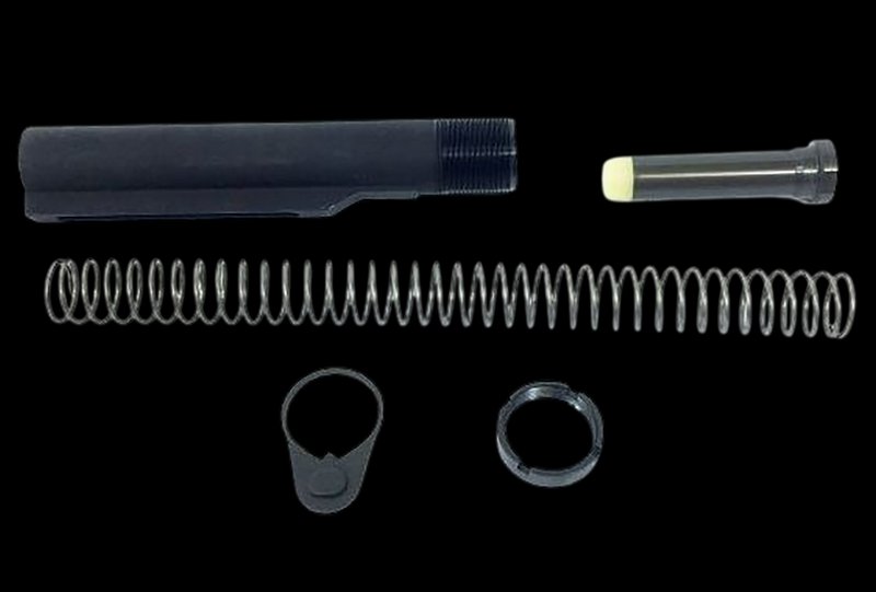 DPMS Panther Arms AR-15 Mil-Spec Buffer Tube Assembly Kit 6-Position Black DP51655130100
