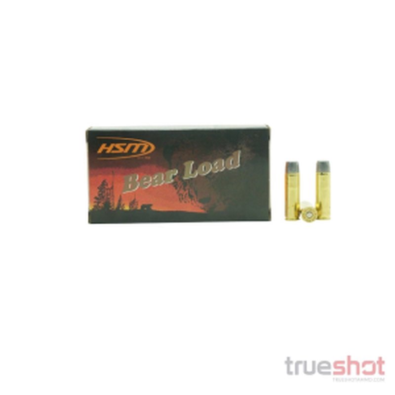 HSM 500 S&W 440 Grain Hard Lead LBTWFN Gas Check Ammunition