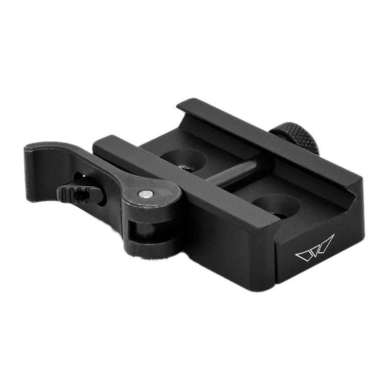 Skyline Lite Picatinny Rail Bi-Pod Adapter Fits Warne 7902M, Black - High-Quality and Adjustable