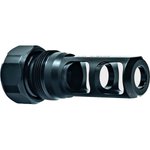 Faxon MuzzLok Plan B Muzzle Brake 1/2-28 .250 Bore Left-Hand Timing Nut