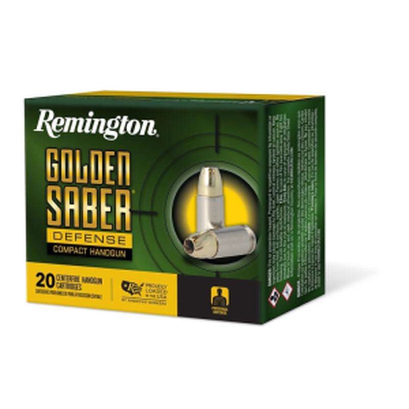 Remington Golden Saber Defense 10mm BJHP 180gr Ammunition