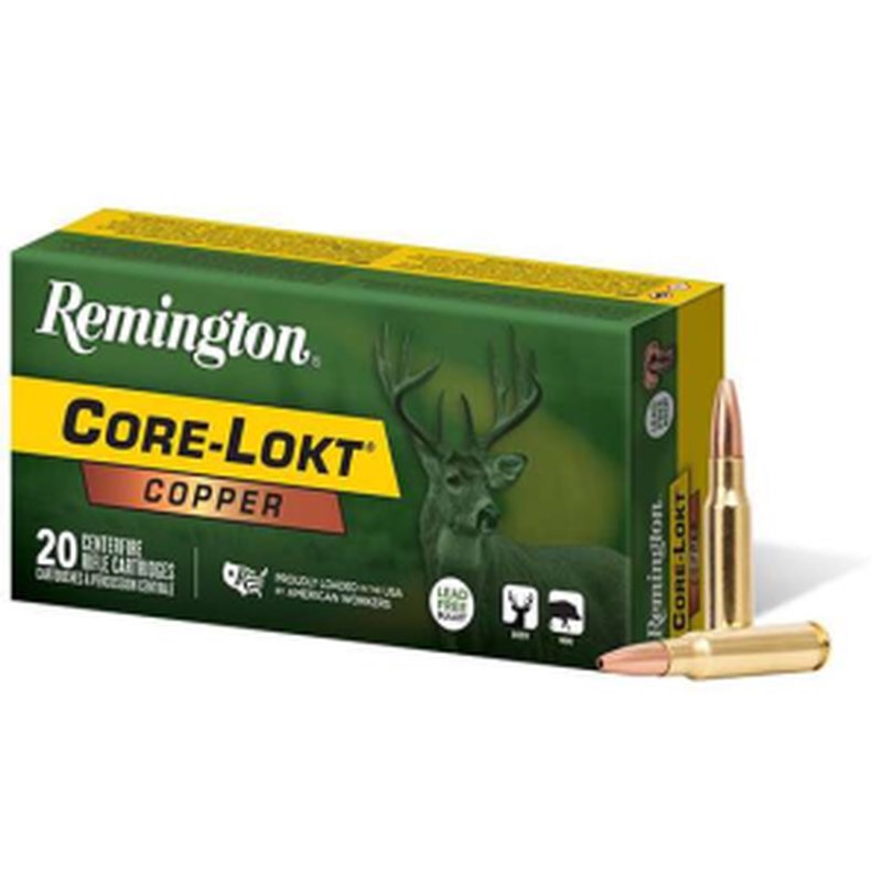 Remington Core-Lokt 308 Winchester 150gr Copper HP Ammunition