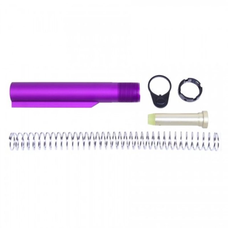 Guntec USA AR-15 6-Position Mil-Spec Buffer Tube Set