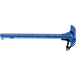 Strike Industries Siarchelblu AR Charging Handle with Extended Latch Aluminum Blue